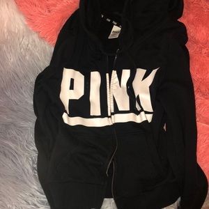 Pink vs sipper hoodie
